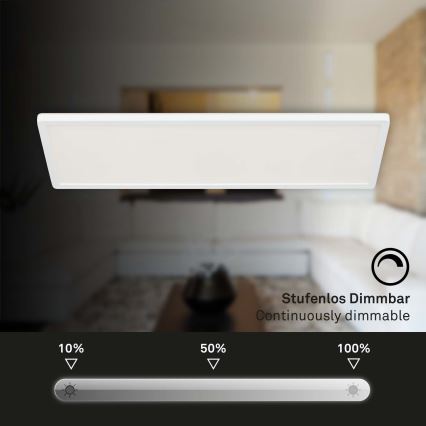 Briloner 7403-016 - LED Aptumšojama griestu lampa SLIM LED/23W/230V 2700-6500K + tālvadības pults