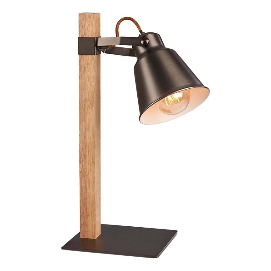 Briloner 7406-014 - Galda lampa TALE 1xE27/25W/230V brūna