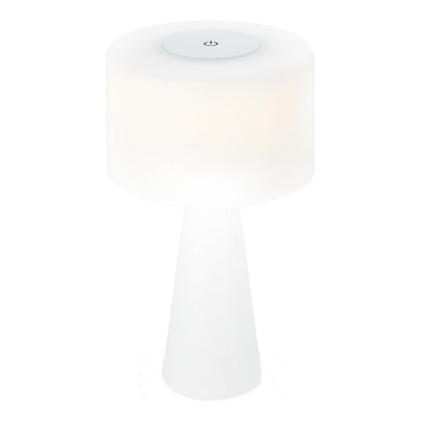 Briloner 7420016 - LED Aptumšojama uzlādējams skārienvadāma āra galda lampa LED/4W/5V IP44 3000K balta