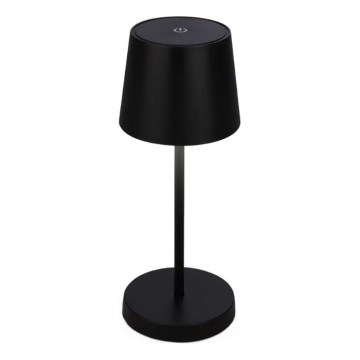 Briloner 7423015 - LED Aptumšojama uzlādējams āra galda lampa LED/2,6W/5V IP44 melna