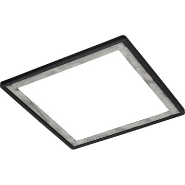 Briloner 7457-414 - LED griestu gaismeklis SLIM LED/18W/230V 4000K 29x29 cm melns