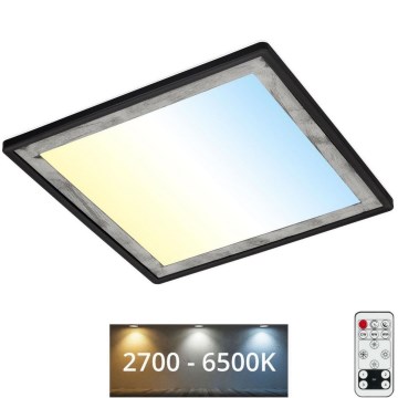 Briloner 7459-414 - LED Aptumšojama griestu lampa SLIM LED/22W/230V 2700-6500K + tālvadības pults