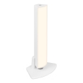 Briloner 7474-016 - LED Aptumšojama skārienvadāma uzlādējama āra galda lampa 2in1 LED/7W/5V 2200 mAh USB 3000K IP44 balta