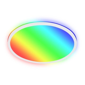 Briloner 7494016 - LED RGBW ar regulējamu spilgtumu viedais griestu gaismeklis LED/22W/230V 4000K Ø 42 cm Wi‑Fi Tuya + tālvadības pults