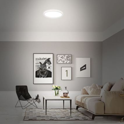 Briloner 7494016 - LED RGBW ar regulējamu spilgtumu viedais griestu gaismeklis LED/22W/230V 4000K Ø 42 cm Wi‑Fi Tuya + tālvadības pults