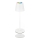 Briloner 7517016 - LED RGBW ar regulējamu spilgtumu, uzlādējama āra galda lampa CILANO LED/3W/5V IP44 2000 mAh balta