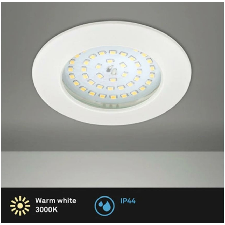 Briloner 8310-016 - LED Iegremdējama vannas istabas lampa ATTACH LED/10,5W/230V IP44