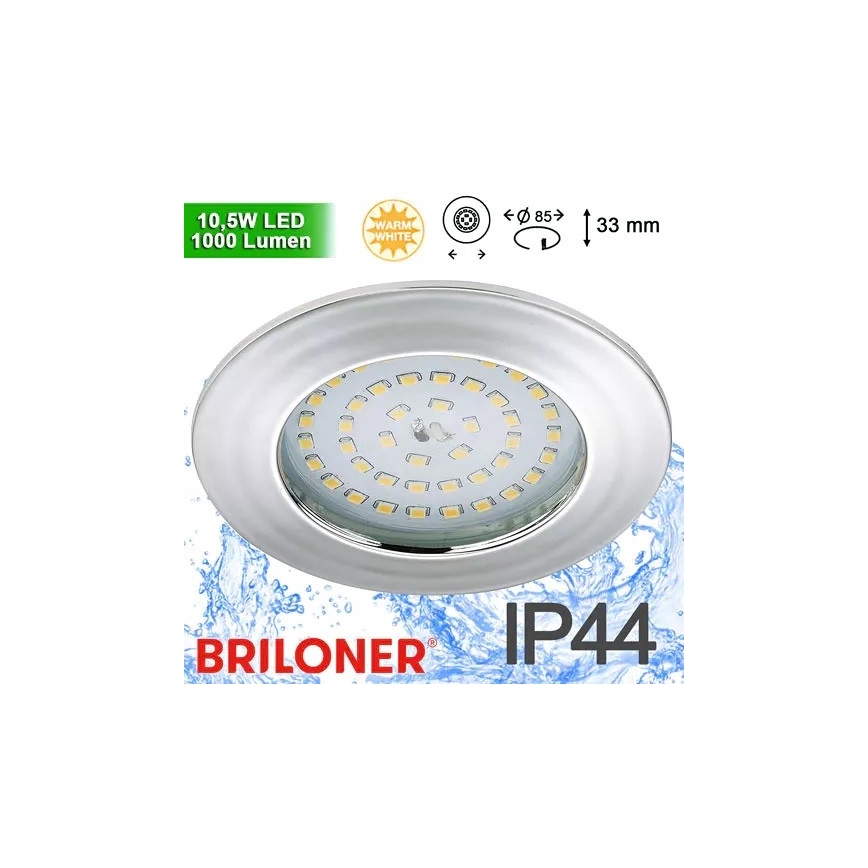 Briloner 8310-019 - LED Iegremdējama vannas istabas lampa LED/10,5W/230V IP44