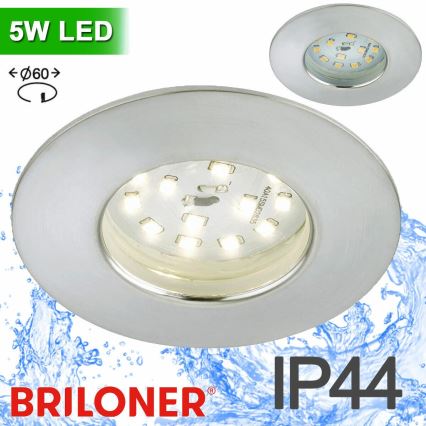 Briloner 8311-019 - LED Iegremdējama vannas istabas lampa LED/5W/230V IP44