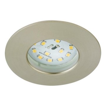 Briloner 8316-012 - aptumšojams LED vannas istabas iebūvējamais griestu gaismeklis LED/5,5W/230V IP44 matēts hroms