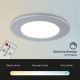 Briloner - KOMPLEKTS 3x LED Aptumšojama iegremdējama vannas istabas lampa LED/4,8W/230V 3000-6500K IP44 + tālvadības pults