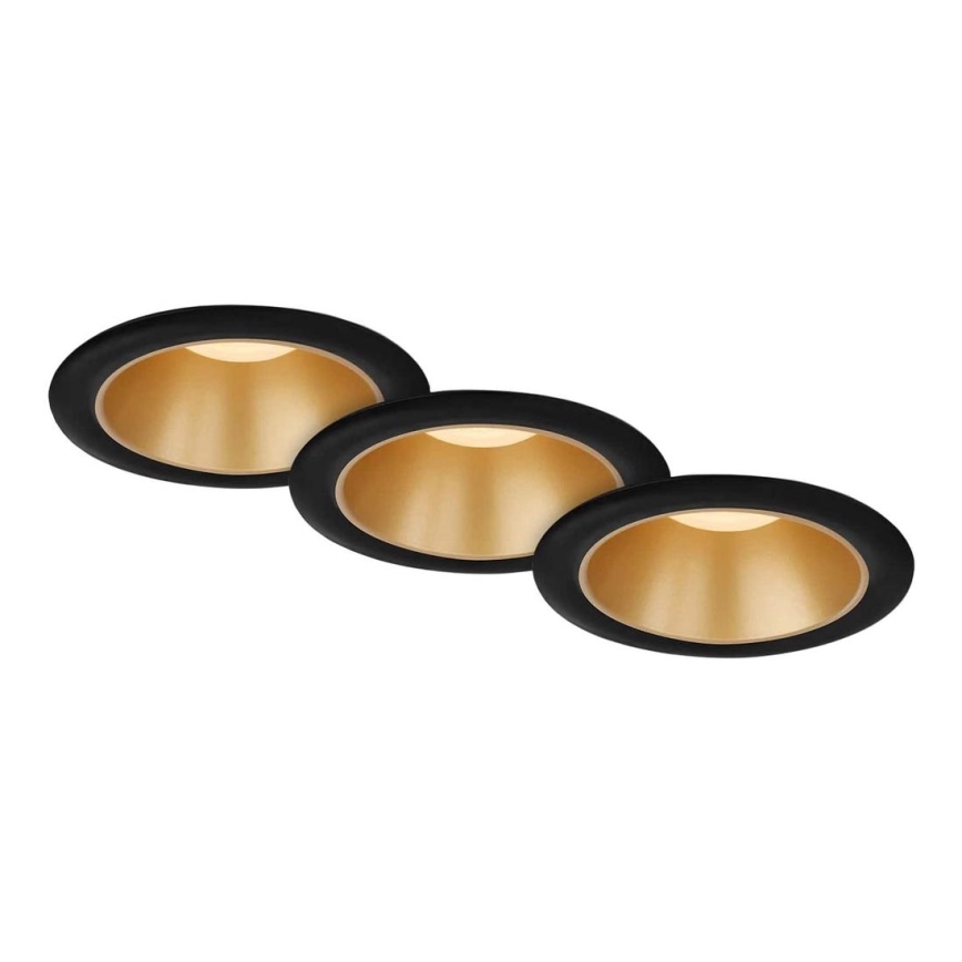 Briloner - KOMPLEKTS 3x LED Iegremdējama vannas istabas lampa LED/4,9W/230V IP44