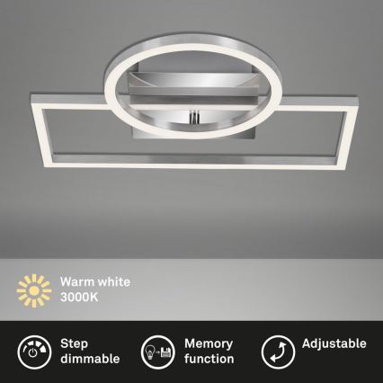 Briloner - LED Aptumšojama griestu lampa FRAMES LED/19W/230V