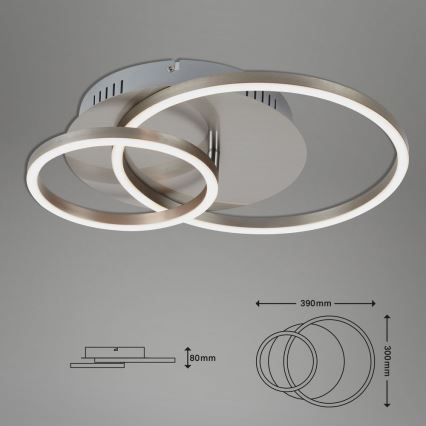 Briloner - LED Aptumšojama griestu lampa FRAMES LED/24,5W/230V