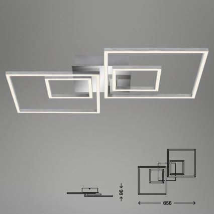 Briloner - LED Aptumšojama griestu lampa FRAMES LED/40W/230V