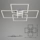 Briloner - LED Aptumšojama virsapmetuma lustra FRAME 4xLED/12W/230V