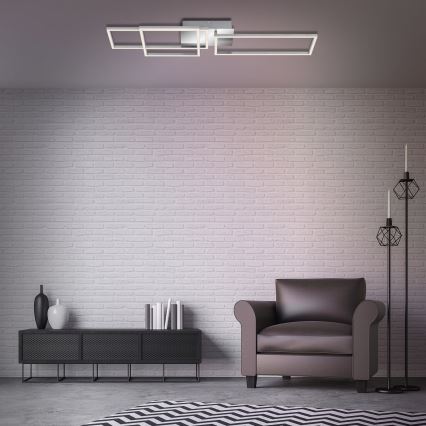 Briloner - LED Aptumšojama virsapmetuma lustra FRAME LED/44W/230V