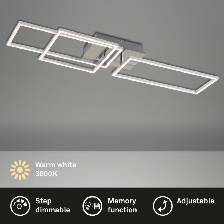 Briloner - LED Aptumšojama virsapmetuma lustra FRAME LED/44W/230V
