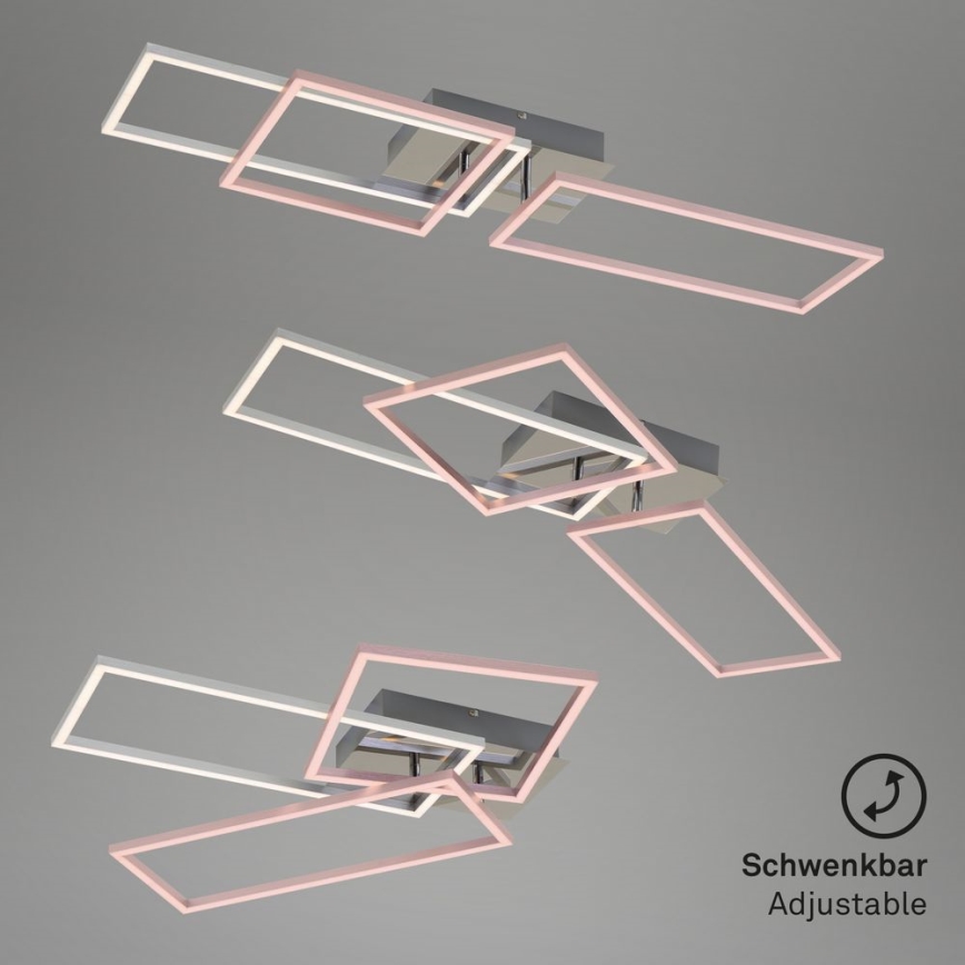 Briloner - LED Aptumšojama virsapmetuma lustra FRAME LED/44W/230V
