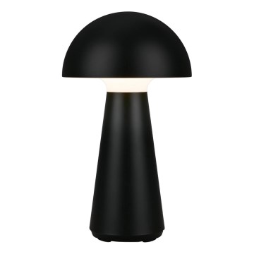 Briloner - LED ar regulējamu spilgtumu, uzlādējama āra galda lampa ar skārienvadību LED/2,6W/5V 3000K IP44 2000 mAh melna