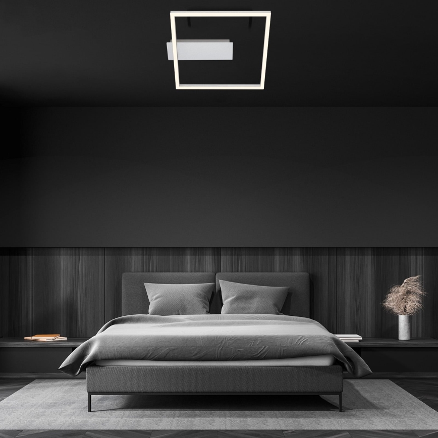 Briloner - LED griestu gaismeklis FRAME LED/14W/230V 3000K 30x32 cm matēts hroms