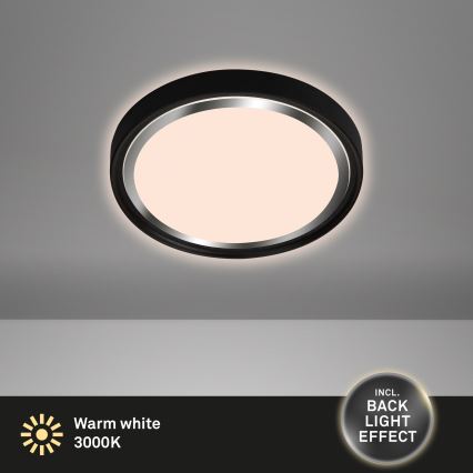 Briloner - LED Griestu lampa KAHIKO LED/15W/230V melna