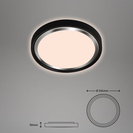 Briloner - LED Griestu lampa KAHIKO LED/15W/230V melna