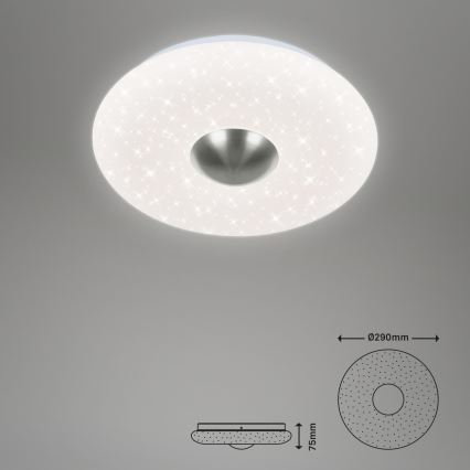 Briloner - LED Griestu lampa NALU LED/12W/230V