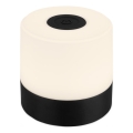 Briloner - LED regulējama, uzlādējama skārienjūtīga āra galda lampa LED/2W/5V 2700K IP44 1200 mAh melna