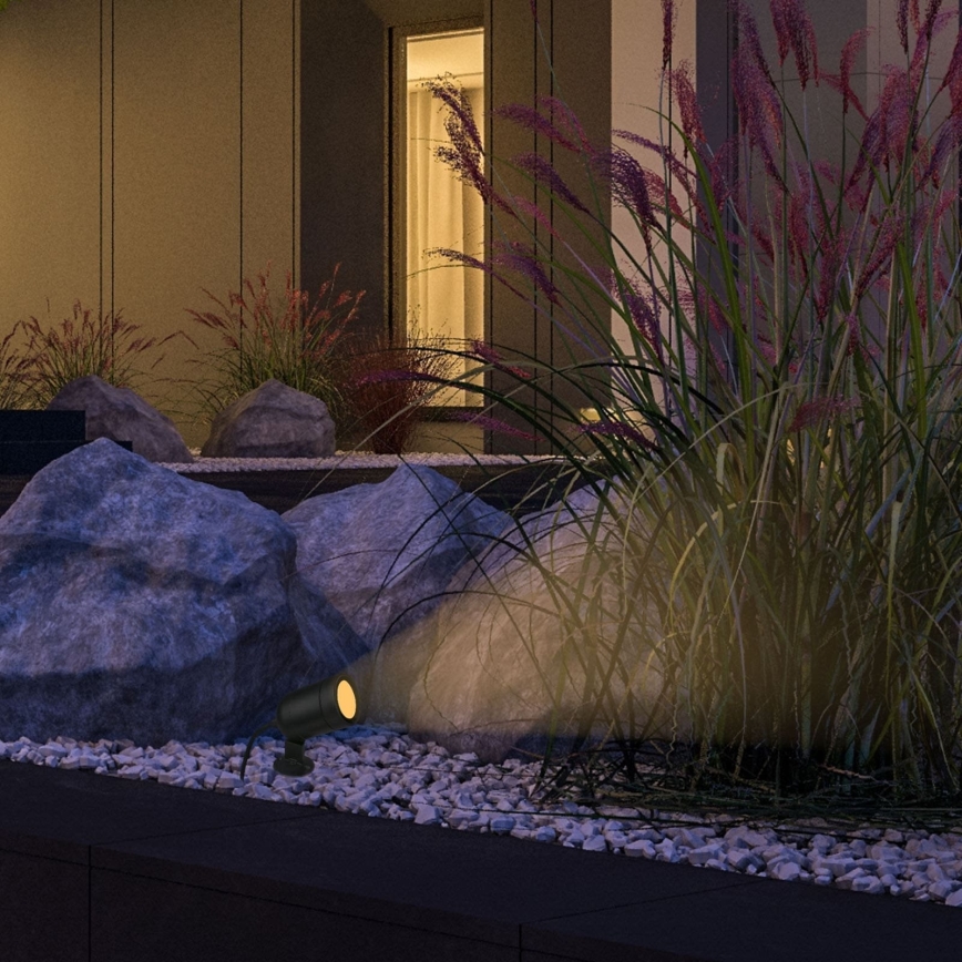 Briloner - LED RGBW Regulējams āra gaismeklis LED/4,4W/230V 2700/4000/6500K IP44 Wi-Fi Tuya