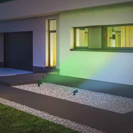 Briloner - LED RGBW Regulējams āra gaismeklis LED/4,4W/230V 2700/4000/6500K IP44 Wi-Fi Tuya