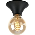 Briloner - Vannas istabas griestu lampa 1xE27/10W/230V IP44 melna
