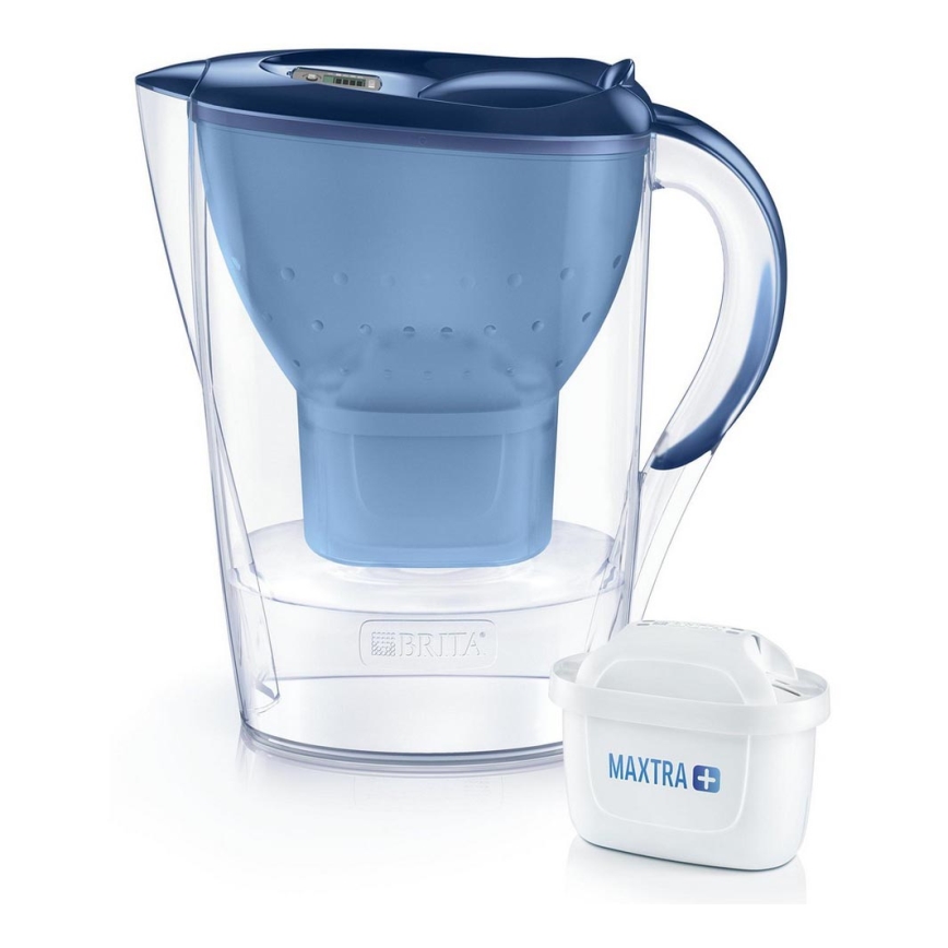 Brita - Ūdens filtra krūze Marella 2,4 l zila + 1 filtrs