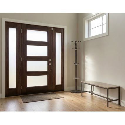 Brīvi stāvošs drēbju pakaramais 185x38 cm RAMO wenge