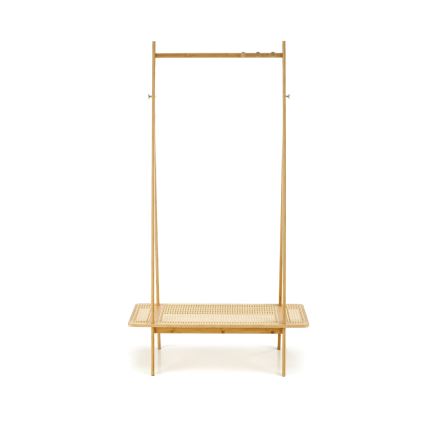 Brīvstāvošs drēbju pakaramais 168x68 cm LEGNO rotangs