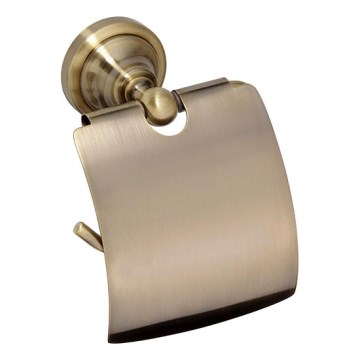 Bronzas krāsas papīra turētājs 14x15 cm