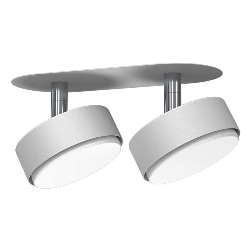 Brosline - Griestu iebūvējamais punktgaismeklis 2xGX53/9W/230V balts