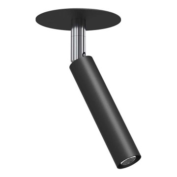 Brosline - Griestu iebūvējamais spot gaismeklis 1xG9/2,5W/230V melns