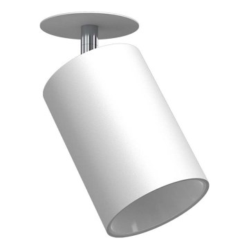 Brosline - Iebūvējamais griestu spotgaismeklis 1xGU10/10W/230V balts