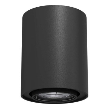 Brosline - virziena gaismeklis 1xGU10/10W/230V, melns