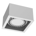 Brosline - Virziena gaismeklis 1xGU10/18W/230V balts