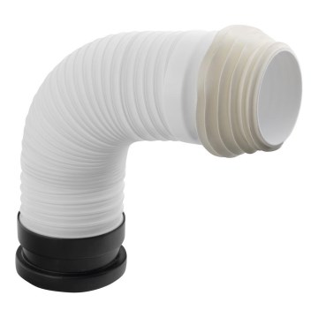 Bruckner - Flexi savienojums WC 45 cm balts/melns