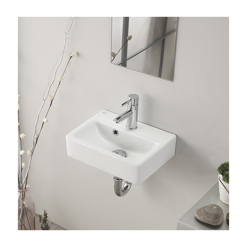 Bruckner - Izlietnes NOAM 37,5x28 cm keramika/balta