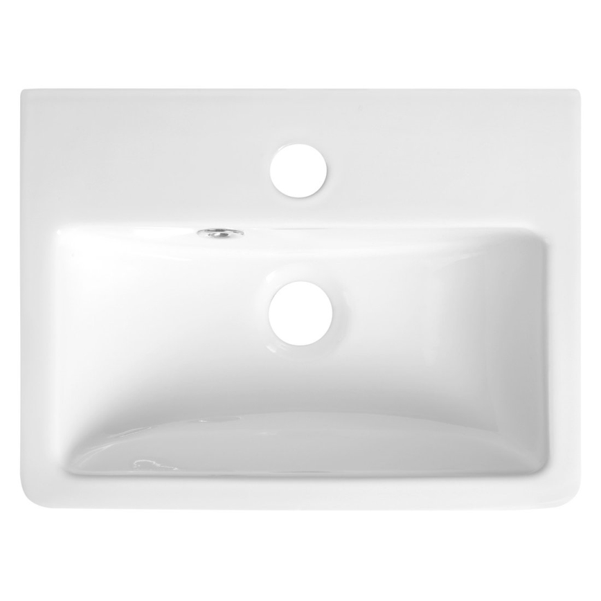 Bruckner - Izlietnes NOAM 37,5x28 cm keramika/balta