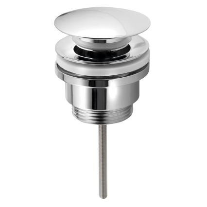 Bruckner - Izlietnes noteka bez pārplūdes CLICK-CLACK d. 6,4 cm spīdīgi hromēts
