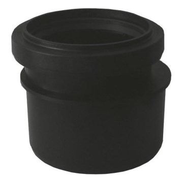 Bruckner - Savienojuma reduktors zems d. 11 cm melna