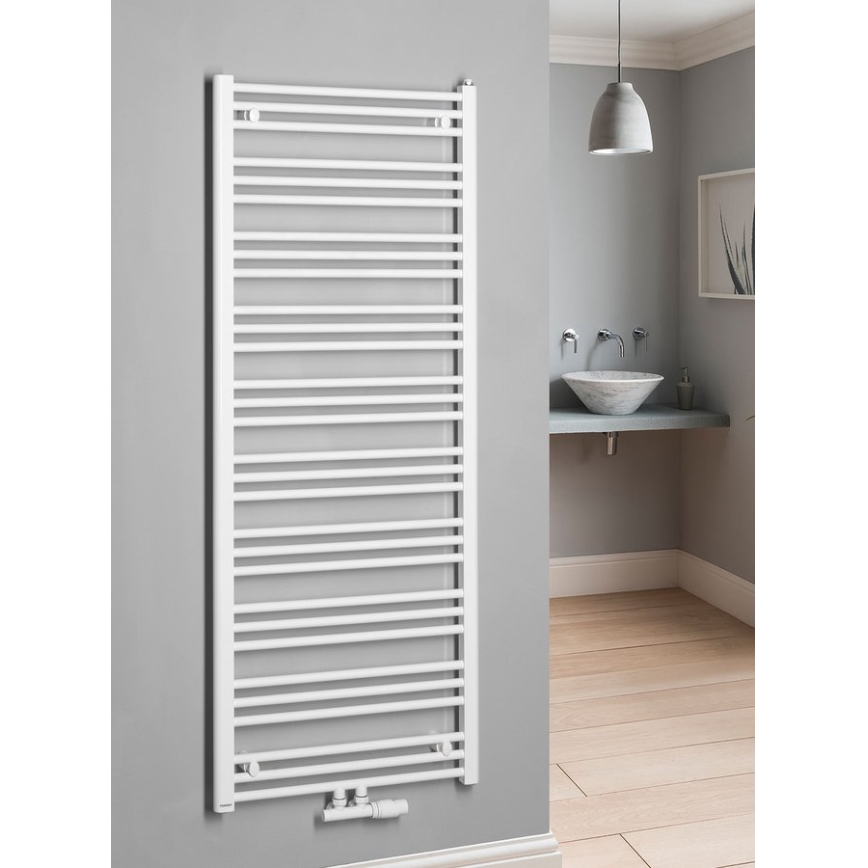 Bruckner - Vannas istabas radiators ALBRECHT 765W/230V 60x157 cm balta