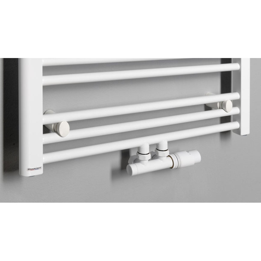 Bruckner - Vannas istabas radiators ALBRECHT 765W/230V 60x157 cm balta