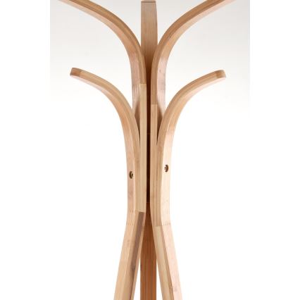 Brūns brīvstāvošs drēbju pakaramais 177x52 cm