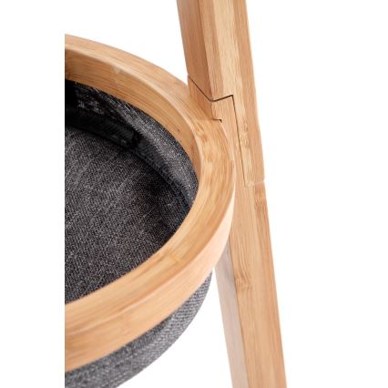 Brūns brīvstāvošs drēbju pakaramais 177x52 cm